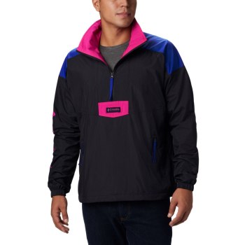 Columbia Muške Jakne - Santa Ana Anorak Crne Roze | YSBI-02185